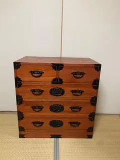 岩谷堂箪笥 チェスト 民芸家具 検査済証付き 和箪笥 民芸タンス 中古
