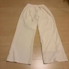 SHOO・LA・RUE ワイドパンツ アイボリー L