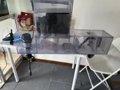 のぶ様専用 90アクリル水槽用レイシー上部フィルターコーナーカバー
