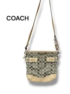 【訳あり】COACH コーチシグネチャー ショルダーバッグ 春 定番