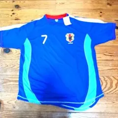 【未使用】JFA公式 サッカー日本代表ユニフォーム 7番中田