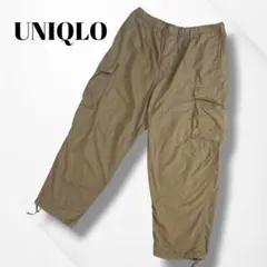 UNIQLO 유니클로 남성 와이드 핏 낙하산 카고 바지 XL