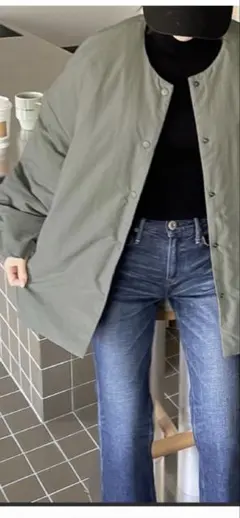 Java ジャバ　ライトカーキ　アウター ジャンパー