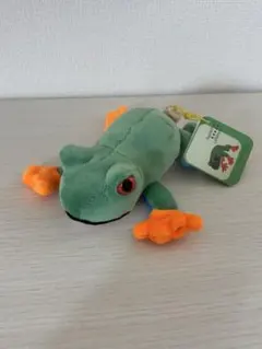 アカメアマガエル ぬいぐるみ 約10cm カエル・かえるのサムネイル