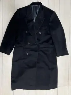 カシミヤ100% ダブルブレスト ロングコート