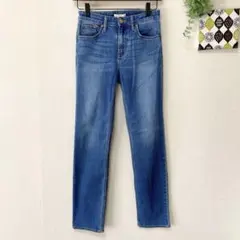 【H&M】 スキニーデニム EUR34 XS相当 ブルー系 大人カジュアル