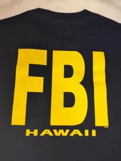 【ALSTYLE】FBI HAWAII バックプリント Tシャツ M ネイビー