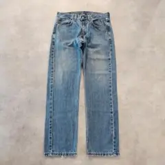 リーバイス505 Levis W32 ブルーデニム 青 パンツ 古着 14310
