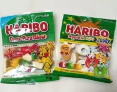 【HARIBO】ハリボーぷるぷるゴースト 70g & サワーアップルリング80g