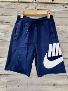 Nike ネイビー ハーフスウェットパンツ　ジュニア140〜150