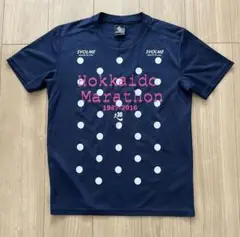 SVOLME Hokkaido Marathon Tシャツ M ネイビー