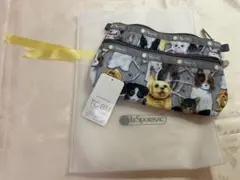 お値下中　新品　LESPORTSAC パピーパーク　ポーチ