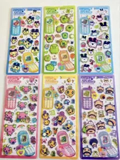 M*g様 正規品　平成はっぴーフォン　たまごっち6枚コンプリートセット