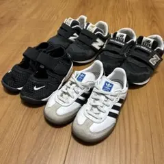 ベビーシューズ4足セット　Nike New Balance Adidas