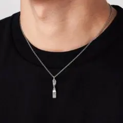 【新品】ポール・スミス Shadow Stripe Emboss ネックレスのサムネイル