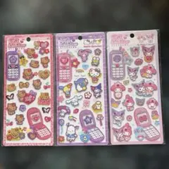 【国内正規品】平成はっぴーフォン　サンリオ　3種セット