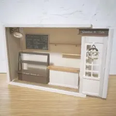 ミニチュア カフェ風 ショーケース