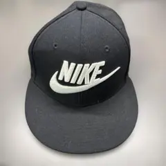 NIKE ナイキ/ キャップ ロゴ 刺繍 ウール 毛 黒