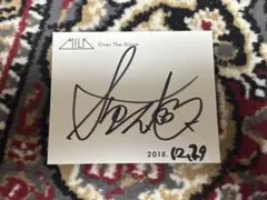 M!LK 曽野舜太 キャラアニ 直筆サイン M!LK 曽野舜太 Over The Storm キャラアニ 直筆サイン カード - メルカリ