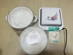 加温トレー＆ニュー卓上鍋23㎝ 加温トレー＆ニュー卓上鍋23㎝