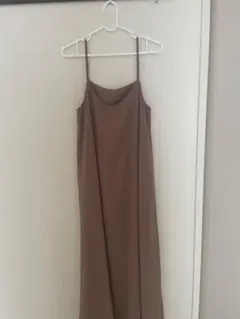 BLUEEASTキャミワンピース ブラウン