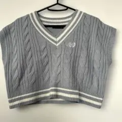 値下げ　ラブトキシック　ベスト　水色