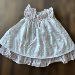 フラワープリント ワンピース 95cm以下