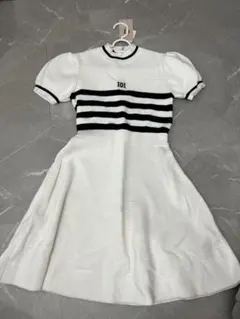 Darich ダーリッチ ボーダーニットワンピース