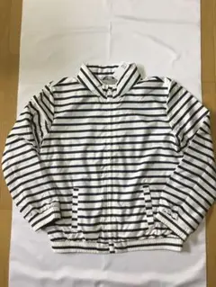 新品kir gap kids ギャップキッズ ジャケットXXLホワイトxブラック