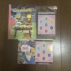 ディズニー プリンセスメモ帳 4点セット