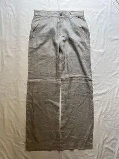 古着 KillaH リネンパンツ ワイドパンツ ユニセックス ストリート