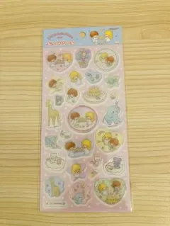 リトルツインスターズ キキララ　ぷっくりシール