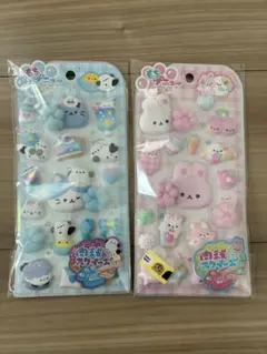 クラックス もちプニューステッカー シール 2種セット