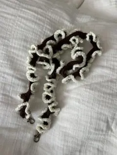 スマホショルダー スマホストラップ かぎ針編み かぎ針編み小物 ハンドメイド