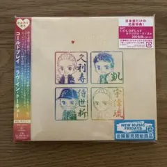 Coldplay コールドプレイ ラヴ・イン・トーキョー 国内盤CD