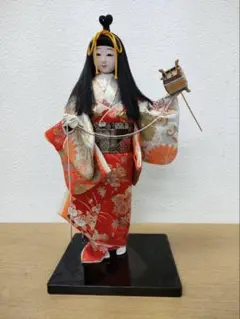 日本人形 歌舞伎 娘道成寺 ガラスケース入り - メルカリ