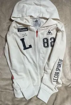美品✳️lecoq sportif『ルコック スポルティフ テニスパーカー』白 M 美品✳️lecoq sportif『ルコック スポルティフ テニスパーカー』白 M