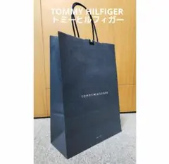 TOMMY HILFIGER トミーヒルフィガー ショッピングバッグ ネイビー