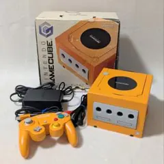 ​ニンテンドー ゲームキューブ 本体 GC オレンジ 箱付き