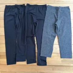 UNIQLO キッズレギンス 130サイズ 3点セット