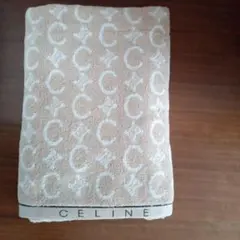 CELINE ロゴ入りバスタオル