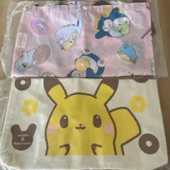 ミスド　福袋　トートバッグ　エコバッグ　ポケモン　ミスタードーナツ