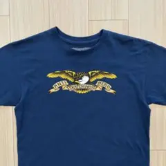 O*H様 【極美品】ANTIHERO 定番 イーグル ロゴ Tシャツ ネイビーのサムネイル
