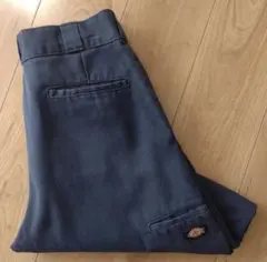 Dickies ダブルニーワークパンツ/チノ/実寸W32L30/裾直有