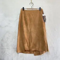 新品タグ付き✨️ダイアグラム/スエード レザースカート/38/アシンメトリー