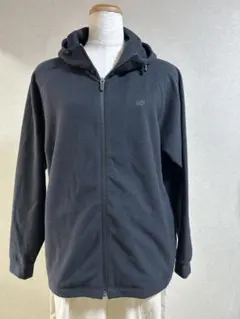 New balanceブラック 起毛ジャケット フード付き　レディースM