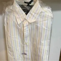 アバクロ   Abercrombie 白地 ストライプシャツ 値下げ