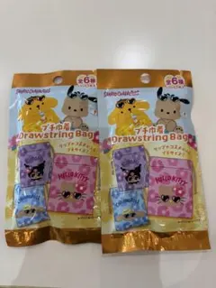 セリア　サンリオ　ミニ巾着のサムネイル