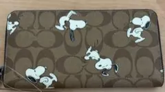 コーチ×スヌーピー　長財布のサムネイル
