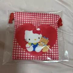 いちご新聞 付録 ハローキティ 巾着